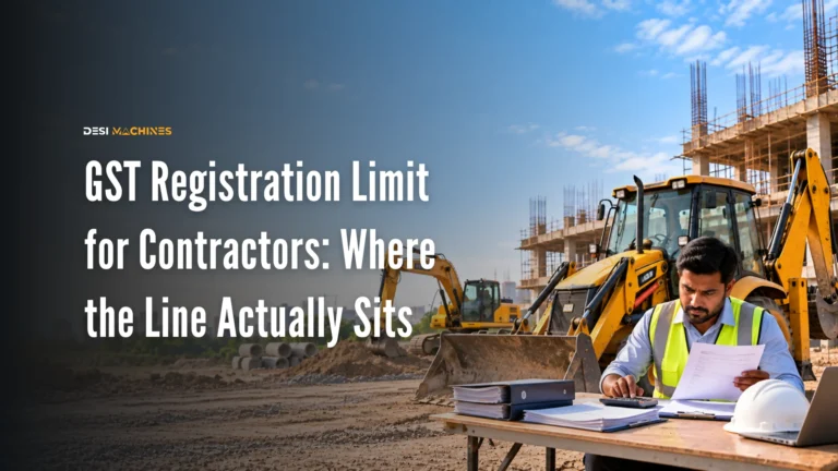 GST Registration Limit for Contractors: Where the Line Actually Sits 6 GST Registration Limit for Contractors: Where the Line Actually Sits