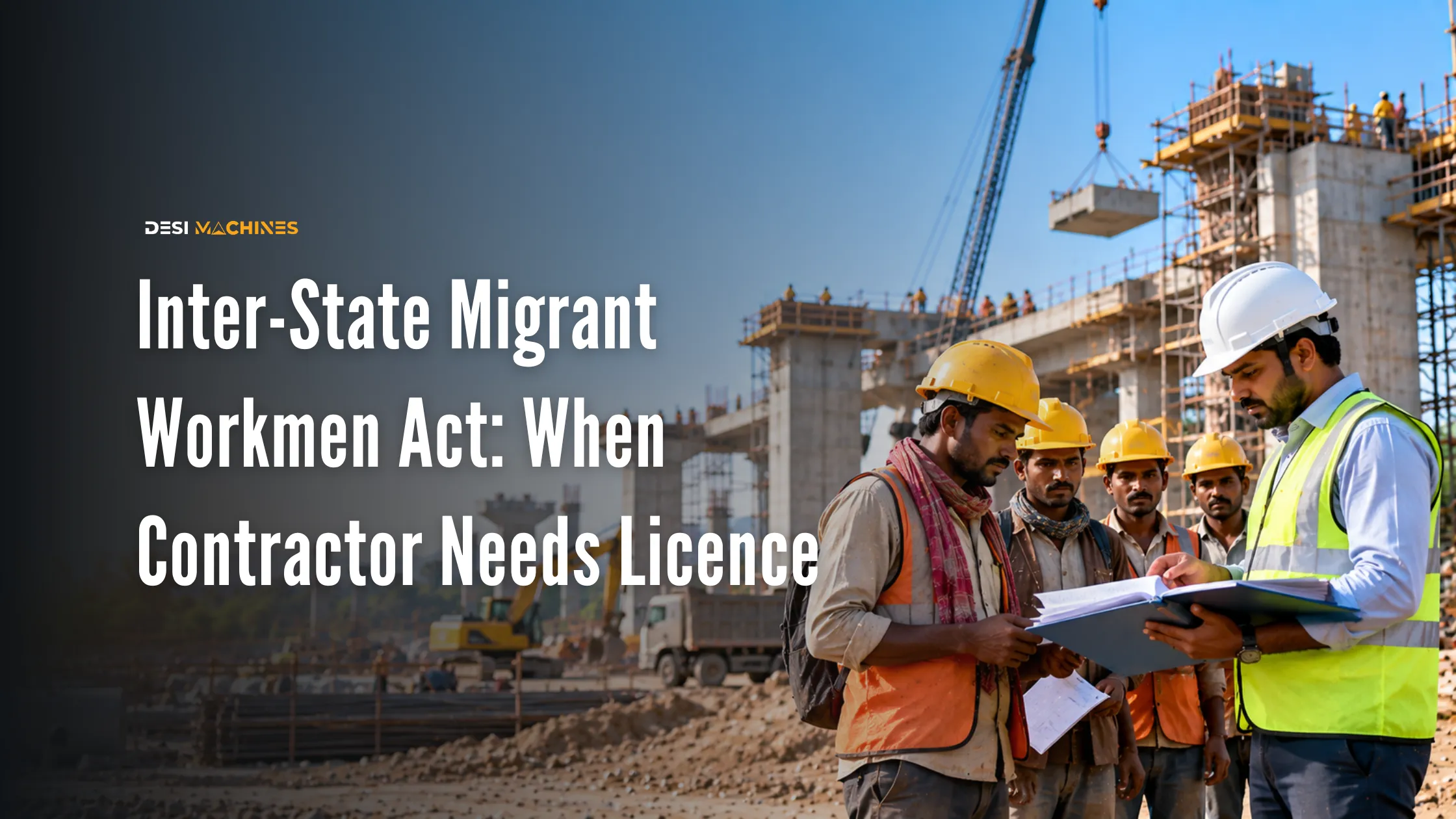 Inter-State Migrant Workmen Act: When a Contractor Needs the Licence
