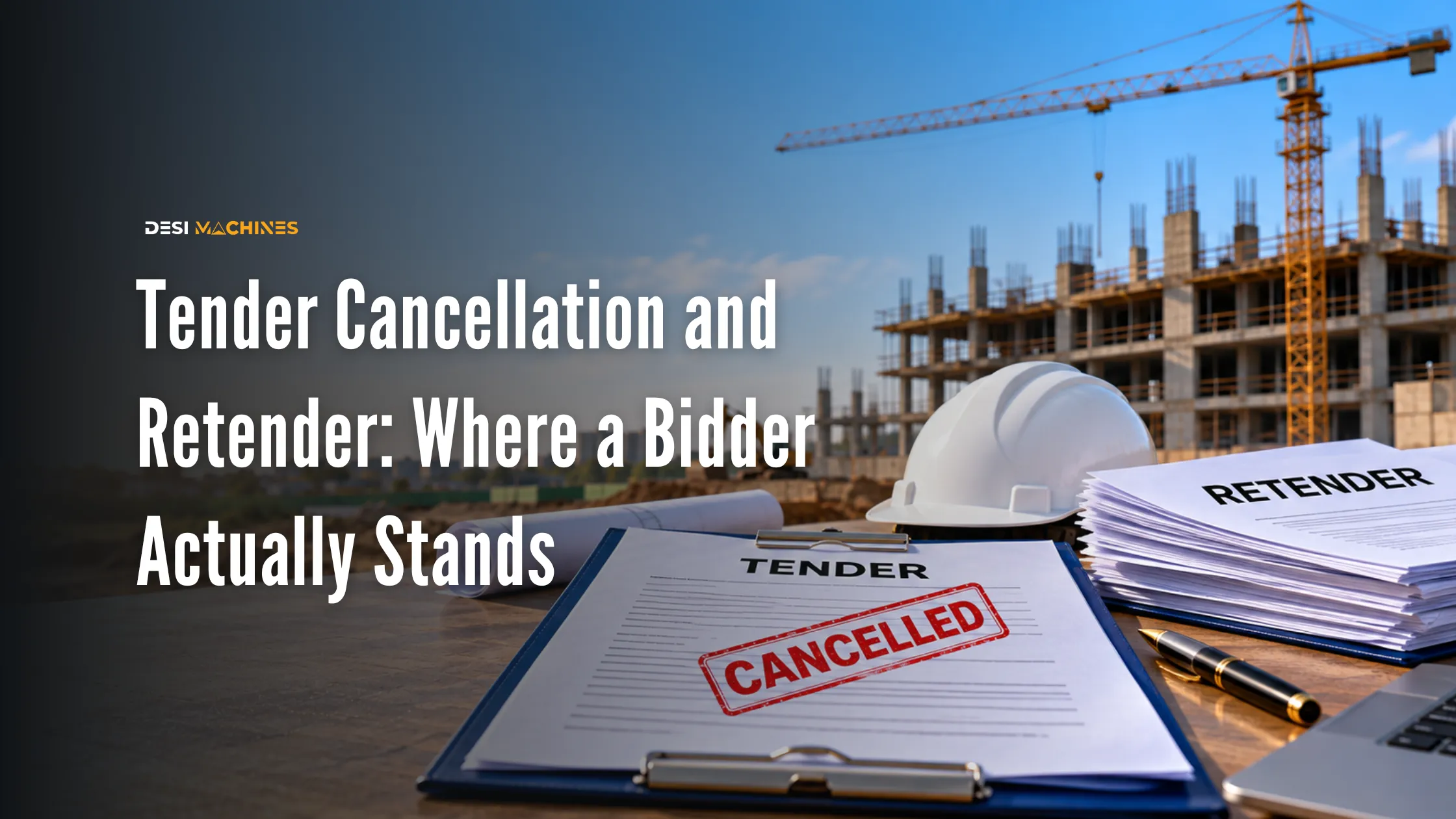 Tender Cancellation and Retender: Where a Bidder Actually Stands
