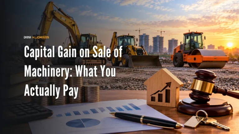 Capital Gain on Sale of Machinery: What You Actually Pay 7 Capital Gain on Sale of Machinery: What You Actually Pay