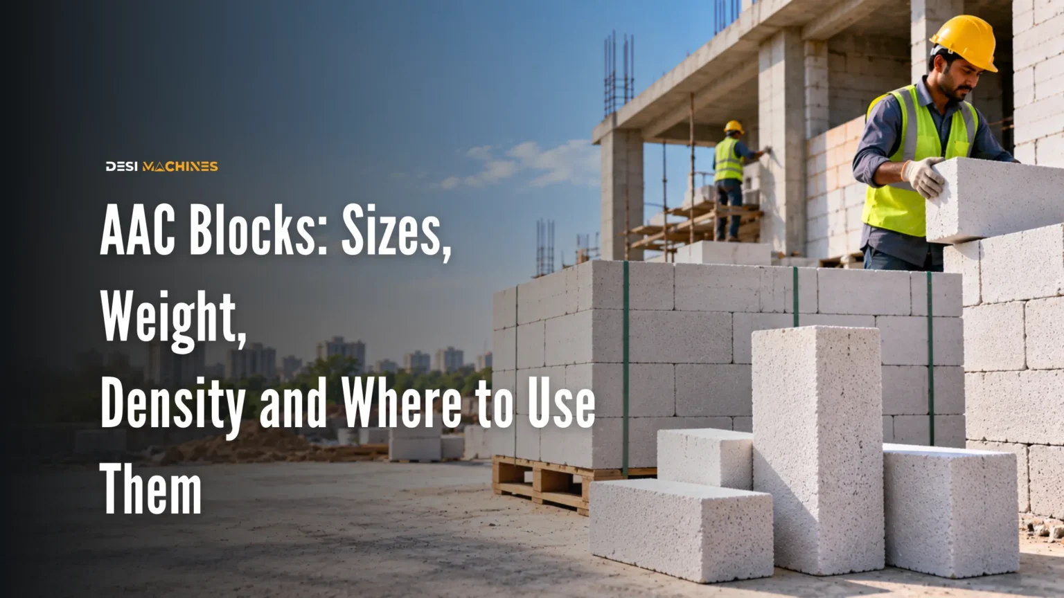 AAC Blocks: Sizes, Weight, Density and Where to Use Them