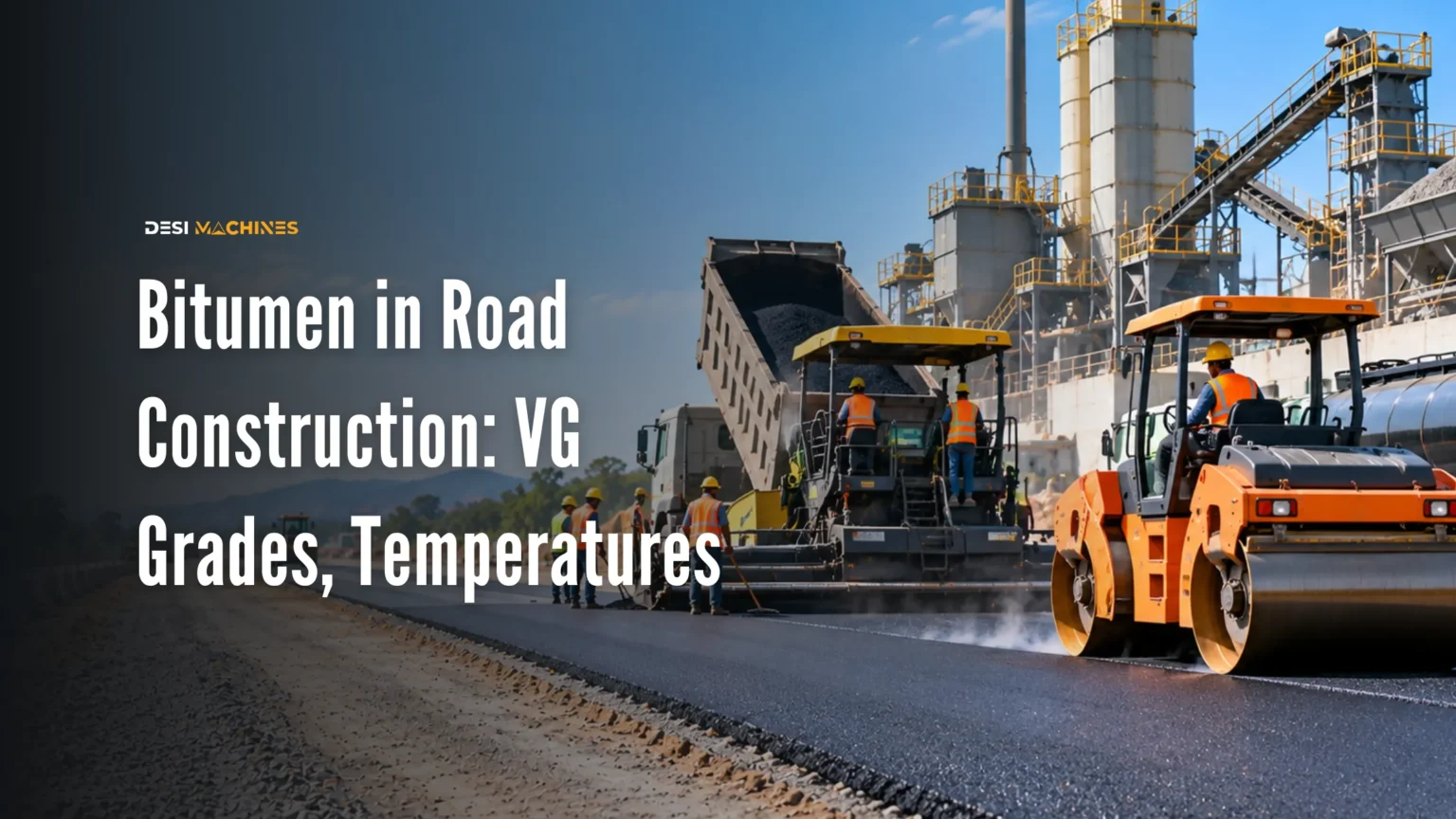 Bitumen in Road Construction: VG Grades, Temperatures and Which to Use in India