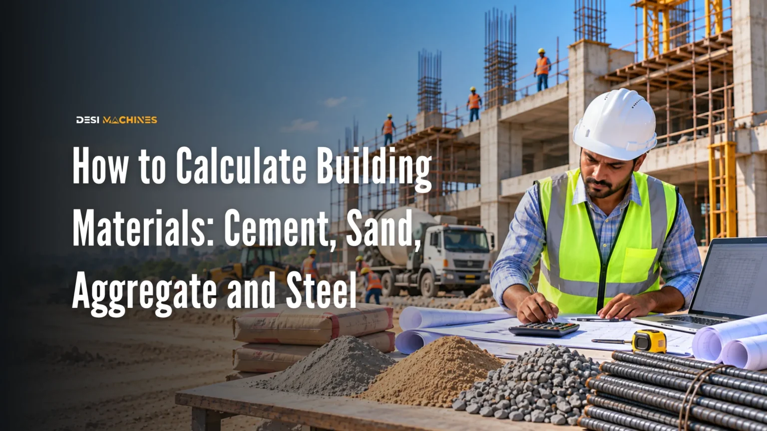 How to Calculate Building Materials: Cement, Sand, Aggregate and Steel