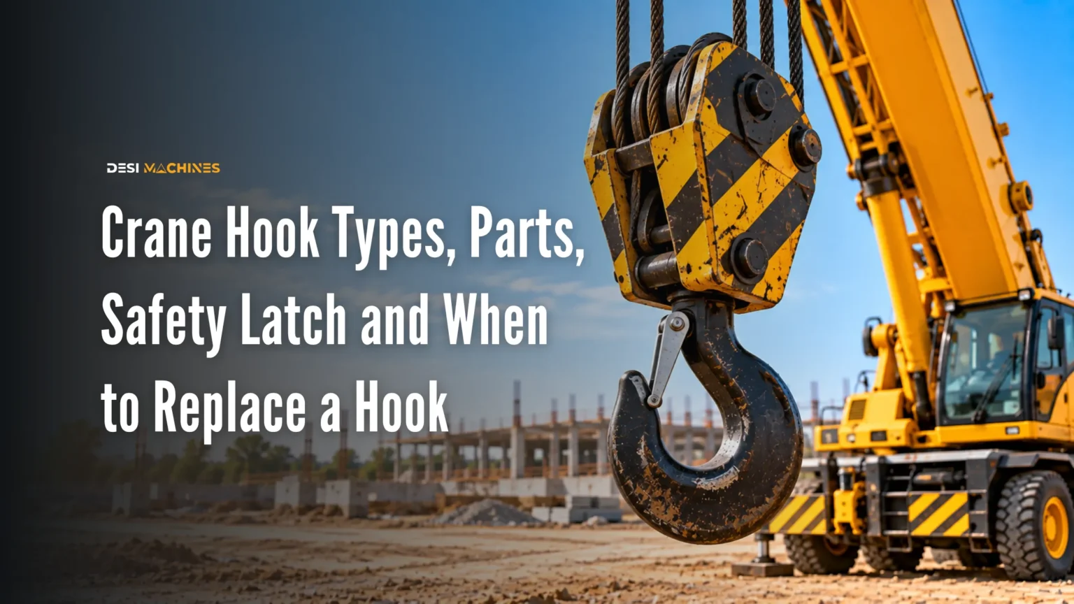 Crane Hook Types, Parts, Safety Latch and When to Replace a Hook