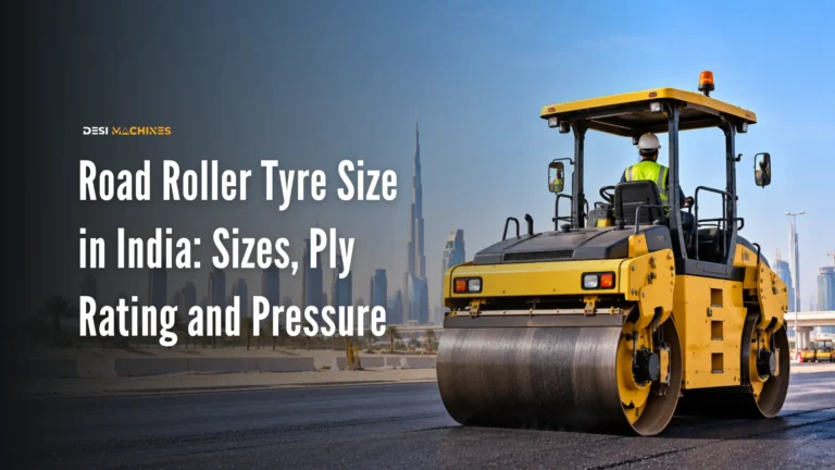 Road Roller Tyre Size in India: Sizes, Ply Rating and Pressure