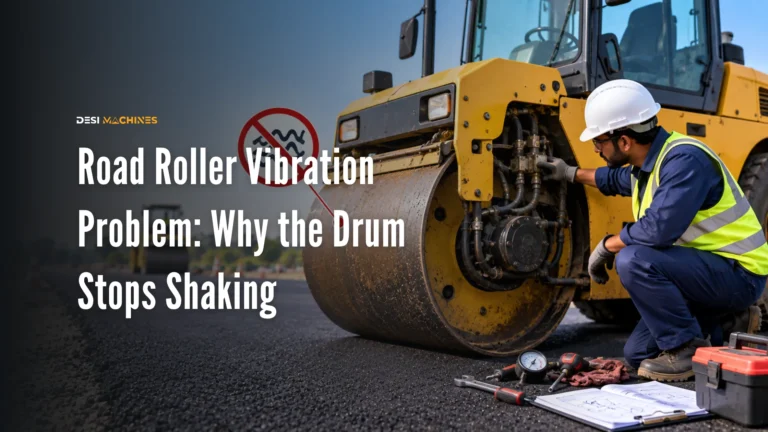 Road Roller Vibration Problem: Why the Drum Stops Shaking