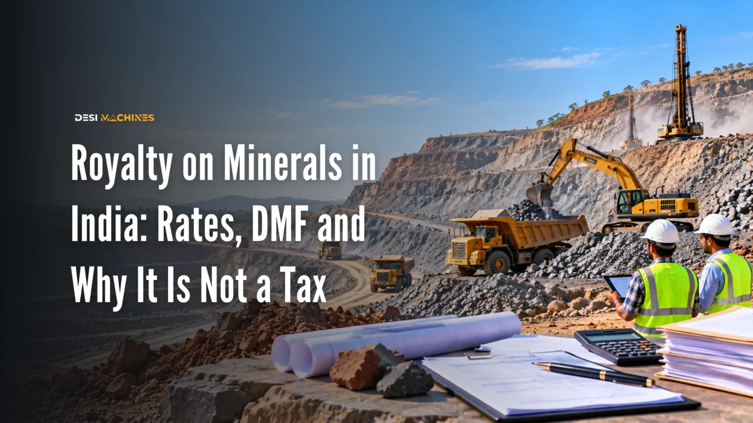 Royalty on Minerals in India: Rates, DMF and Why It Is Not a Tax