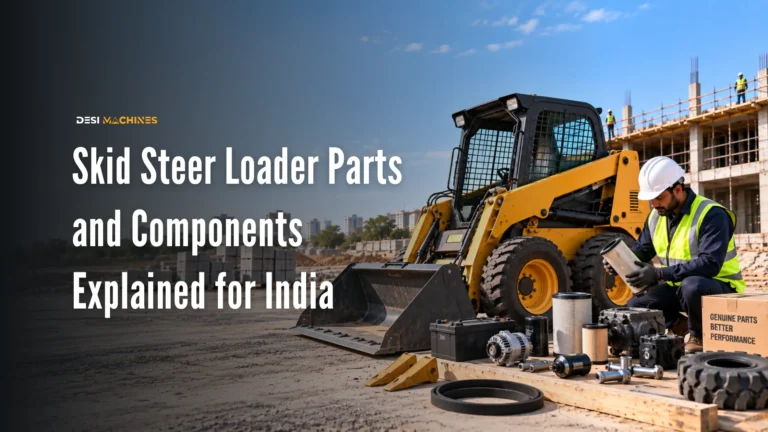 Skid Steer Loader Parts and Components Explained for India