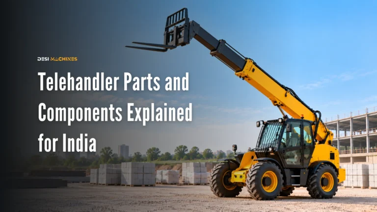 Telehandler Parts and Components Explained for India