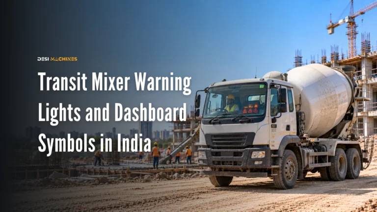 Transit Mixer Warning Lights and Dashboard Symbols in India