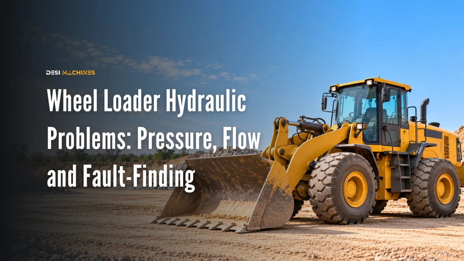 Wheel Loader Hydraulic Problems in India: Pressure, Flow and Fault-Finding