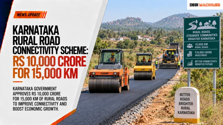 Karnataka Rural Road Connectivity Scheme: Rs 10,000 Crore for 15,000 Km