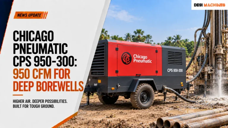 Chicago Pneumatic CPS 950-300: 950 cfm for Deep Borewells 9 Chicago Pneumatic CPS 950-300: 950 cfm for Deep Borewells