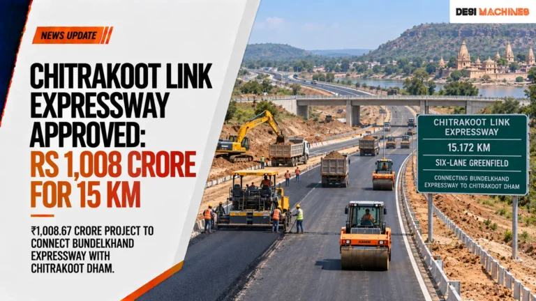 Chitrakoot Link Expressway Approved: Rs 1,008 Crore for 15 km