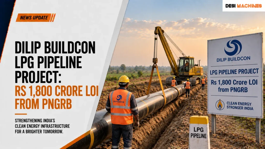 Dilip Buildcon LPG Pipeline Project: PNGRB Grants Formal Authorisation