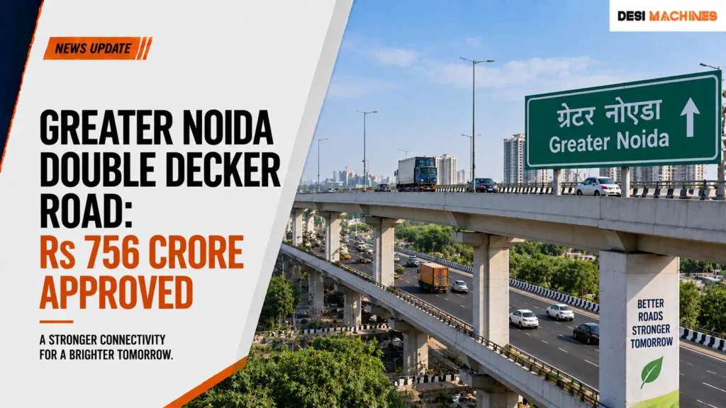 Greater Noida Double Decker Road: Rs 756 Crore Approved