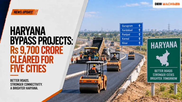 Haryana Bypass Projects: Rs 9,700 Crore Cleared for Five Cities 8 Haryana Bypass Projects: Rs 9,700 Crore Cleared for Five Cities