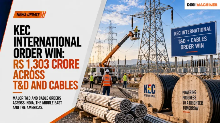 KEC International Order Win: Rs 1,303 Crore Across T&D and Cables 8 KEC International Order Win: Rs 1,303 Crore Across T&D and Cables