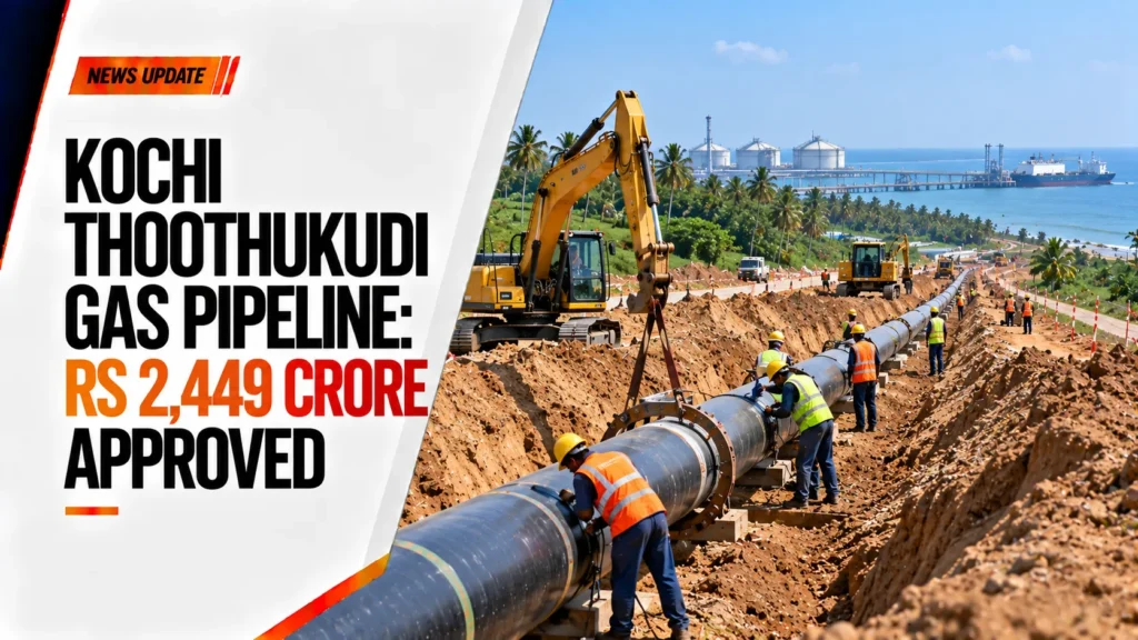 Kochi Thoothukudi Gas Pipeline: Rs 2,449 Crore Approved