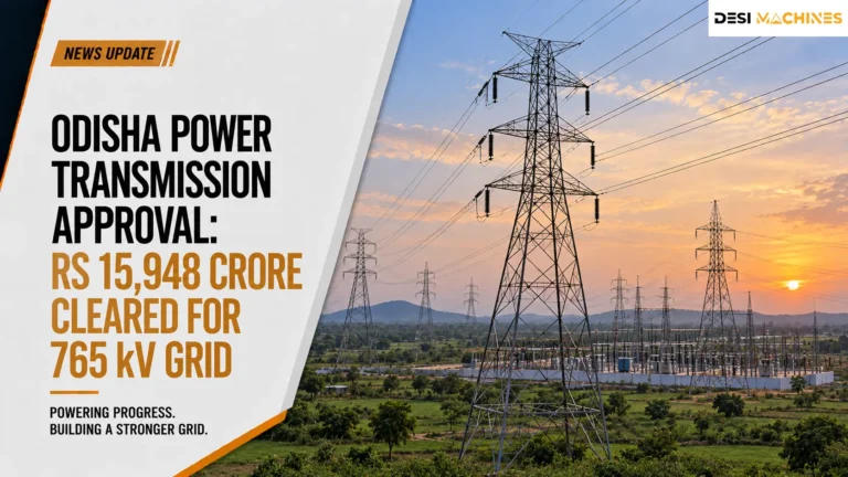 Odisha Power Transmission Approval: Rs 15,948 Crore Cleared for 765 kV Grid
