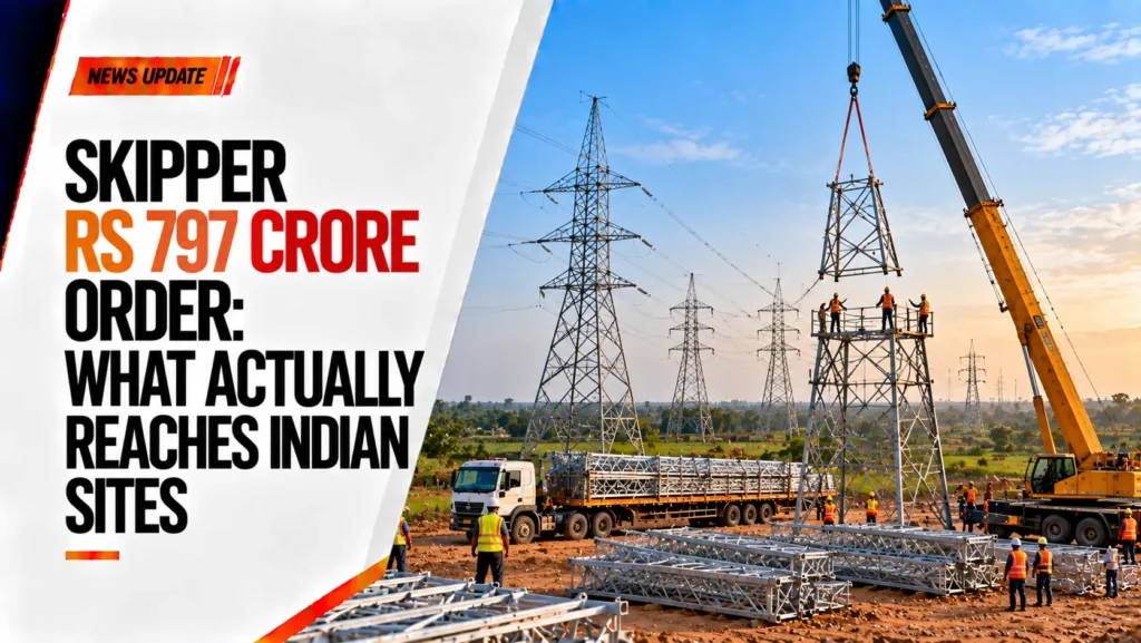 Skipper Rs 797 Crore Order: What Actually Reaches Indian Sites