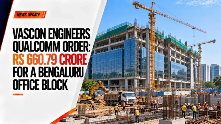 Vascon Engineers Qualcomm Order: Rs 660.79 Crore for a Bengaluru Office Block