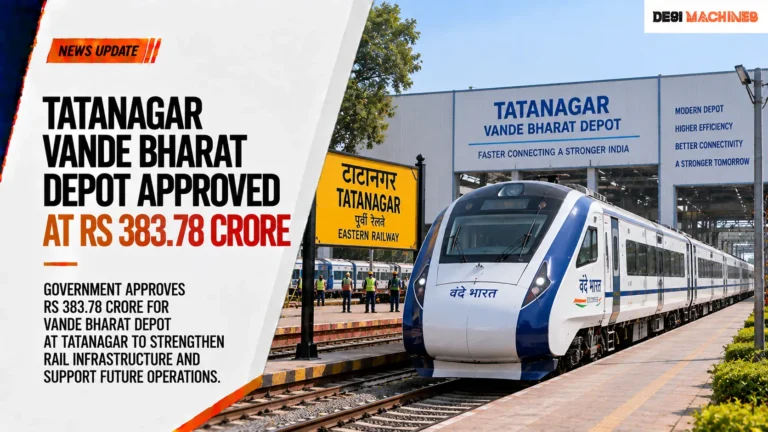 Tatanagar Vande Bharat depot approved at Rs 383.78 crore