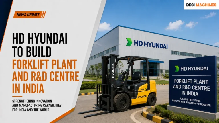 HD Hyundai to Build Forklift Plant and R&D Centre in India 9 HD Hyundai to Build Forklift Plant and R&D Centre in India