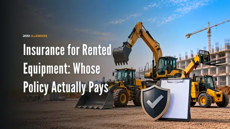 Insurance for Rented Equipment: Whose Policy Actually Pays 5 Insurance for Rented Equipment: Whose Policy Actually Pays