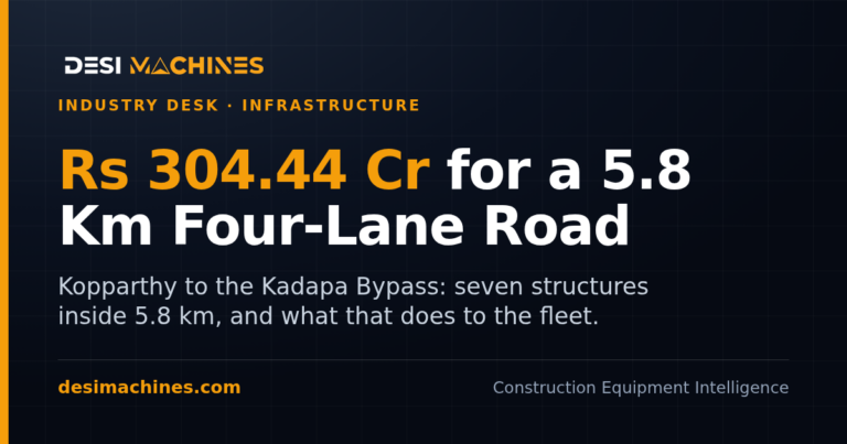 Kopparthy Kadapa Road Approved: Rs 304 Crore for 5.8 Km