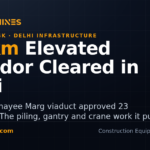 DesiMachines card: 5.5 km Maa Anandmayee Marg elevated corridor cleared in Delhi