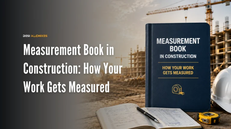 Measurement Book in Construction: How Your Work Gets Measured