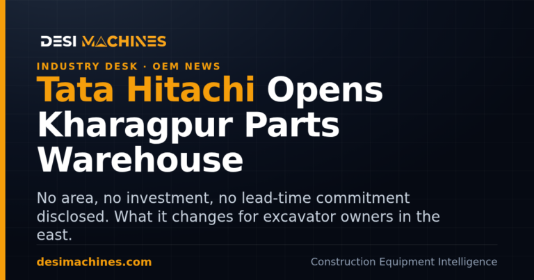Tata Hitachi Opens Kharagpur Parts Warehouse: What It Means for Buyers 8 Tata Hitachi Opens Kharagpur Parts Warehouse: What It Means for Buyers