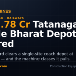 DesiMachines card: Rs 383.78 crore Tatanagar Vande Bharat coach depot cleared by the Railway Board