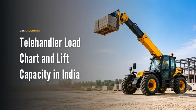 Telehandler Load Chart and Lift Capacity in India