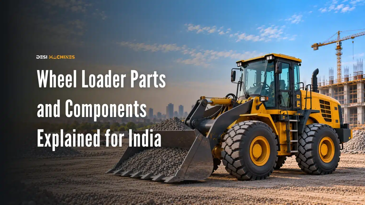 Wheel Loader Parts and Components Explained for India