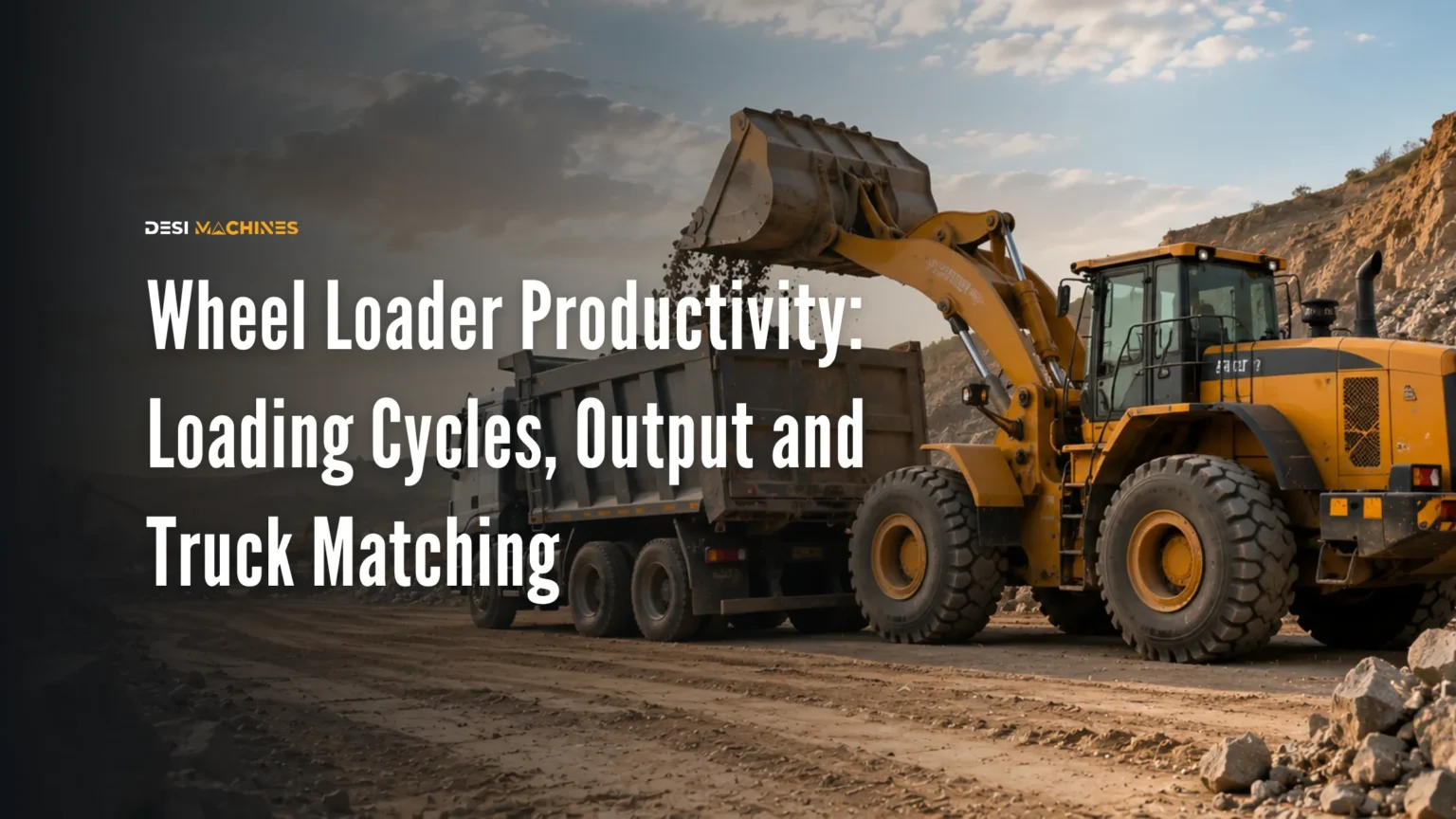 Wheel Loader Productivity in India: Loading Cycles, Output and Truck Matching