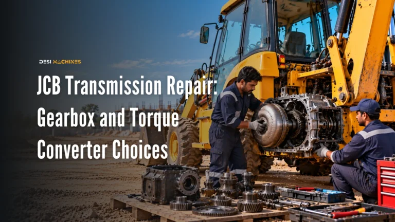 JCB Transmission Repair: Gearbox and Torque Converter Choices