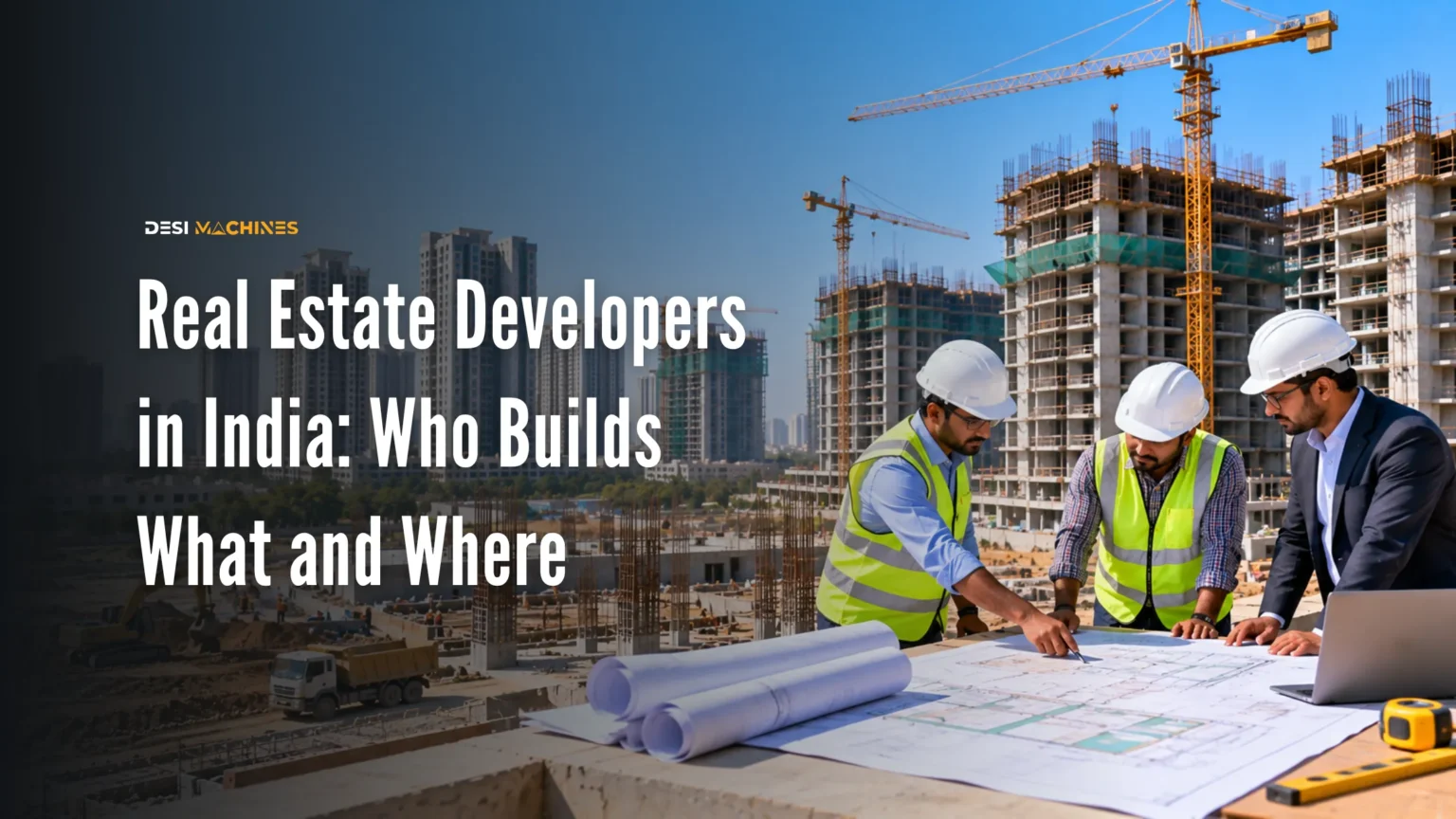 Real Estate Developers in India: Who Builds What and Where