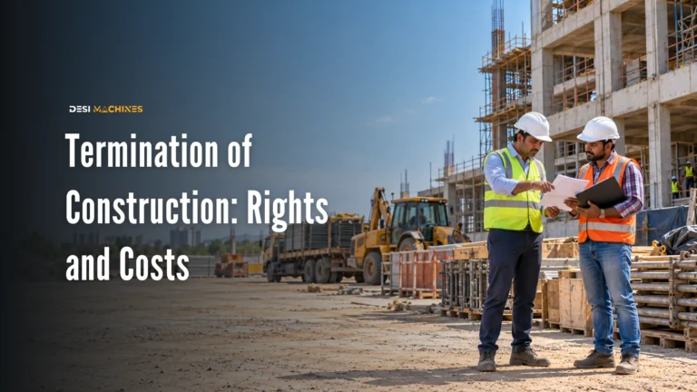 Termination of Construction Contract by Contractor: Rights and Costs