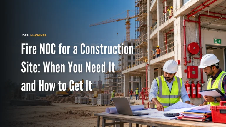 Fire NOC for a Construction Site: When You Need It and How to Get It