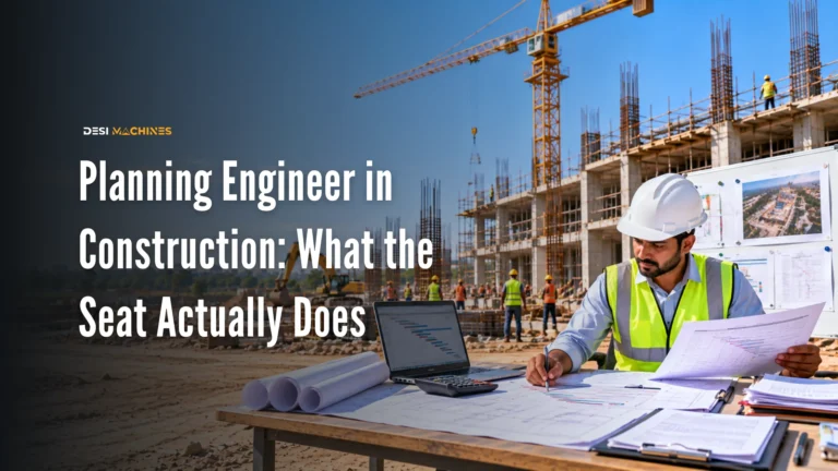 Planning Engineer in Construction: What the Seat Actually Does