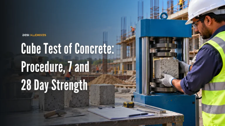 Cube Test of Concrete: Procedure, 7 and 28 Day Strength, Sampling Frequency and IS 456 Acceptance
