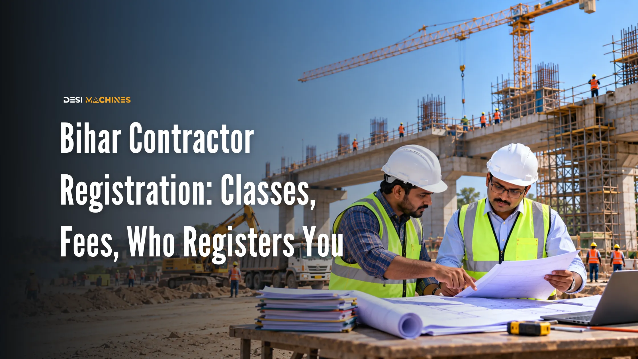 Bihar Contractor Registration: Classes, Fees and Who Registers You