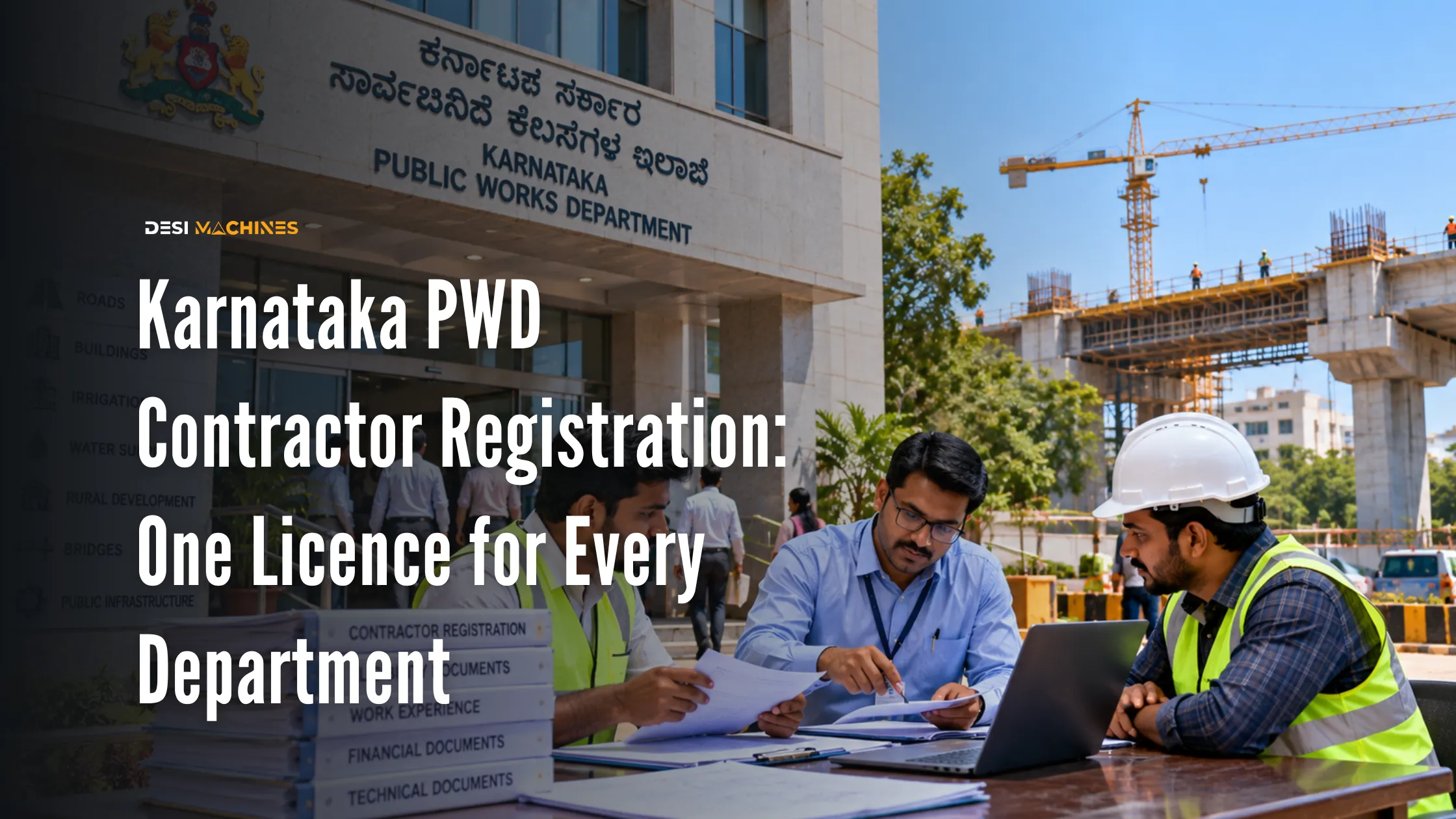 Karnataka PWD Contractor Registration: One Licence for Every Department
