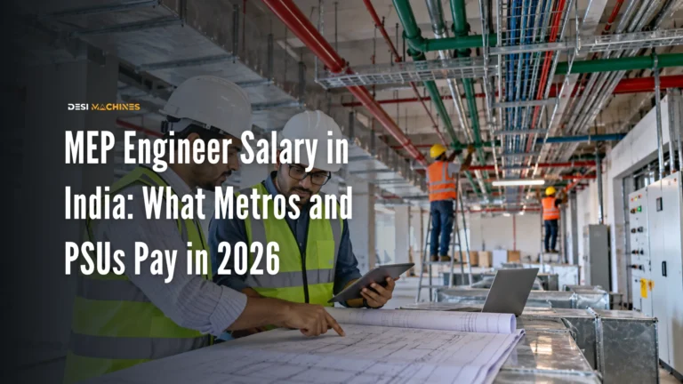 MEP Engineer Salary in India: What Metros and PSUs Pay in 2026