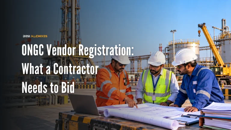ONGC Vendor Registration: What a Contractor Needs to Bid