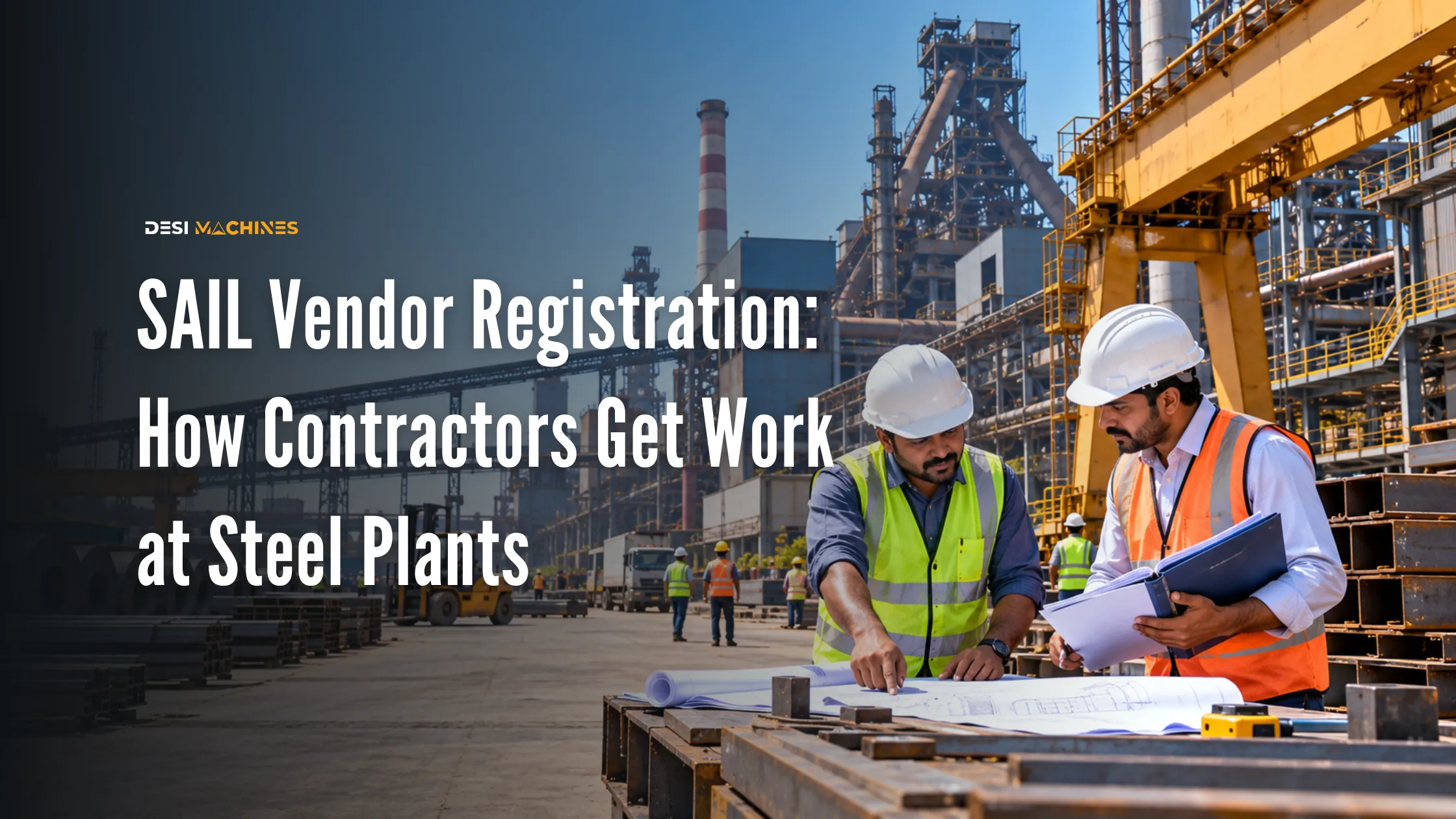 SAIL Vendor Registration: How Contractors Get Work at Steel Plants
