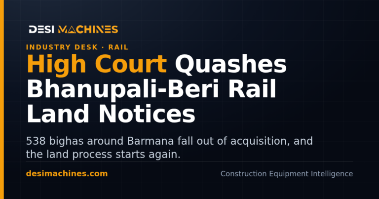 Bhanupali-Bilaspur-Beri Rail Line: High Court Quashes Land Acquisition Near Barmana 10 Bhanupali-Bilaspur-Beri Rail Line: High Court Quashes Land Acquisition Near Barmana
