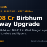 DesiMachines card: Rs 508 crore Birbhum highway upgrade on NH-14 and NH-114, West Bengal